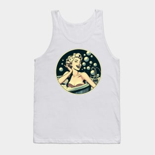 marilyn monroe taking a bath Tank Top